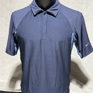 Nike Men's Dark Blue Polo Shirt